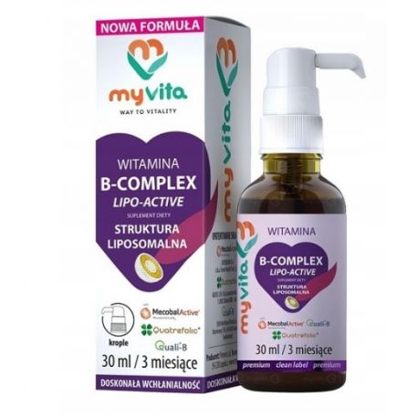 MyVita Krople wit. B Complex Active 30ml 