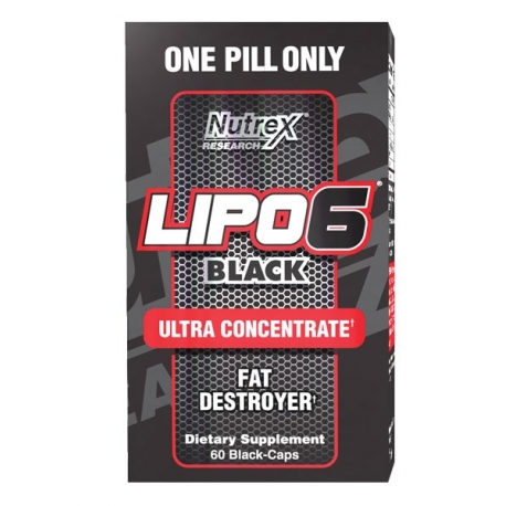 Nutrex Lipo 6 Black UC 60kaps.