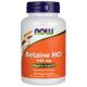 NOW FOODS BETAINE HCL 648mg 120VEG CAPS