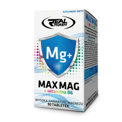 Real Pharm MAX MAG+B6 90 tabl. 