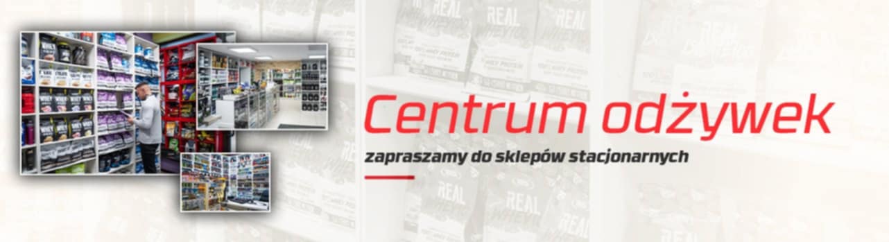 Wnętrze sklepu Centrum Odżywek
