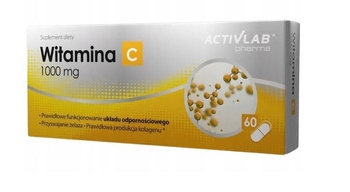 Activlab Witaminca C 1000mg 60 kaps kartonik