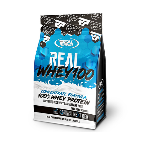 REAL WHEY 100 KONCENTRAT BIAŁKA 2KG LEMON MASCARPONE