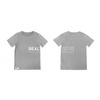Real WEAR T-Shirt "Front back" Grey