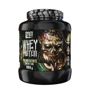 Omen Whey Protein WPC Koncentrat Białka Serwatkowego 900g Salted Caramel