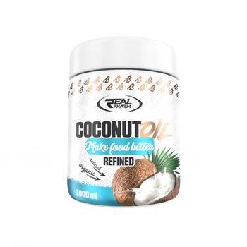 Real Pharm Coconut Oil OLEJ kokosowy 1000ml Rafinowany