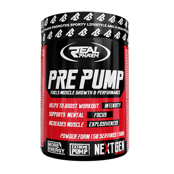 Real Pharm Pre Pump Przedtreningówka 500g Mango Maracuja