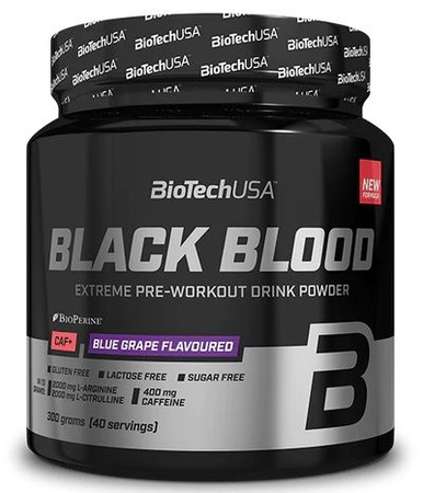 Bio Tech Black Blood CAF+ 300g Blueberry