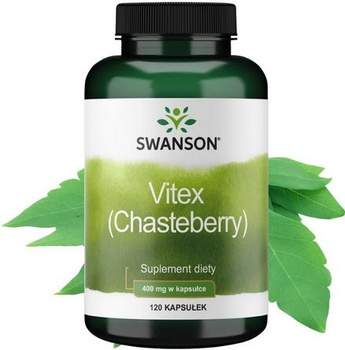 Swanson Vitex (Chasteberry) 400mg 120kaps