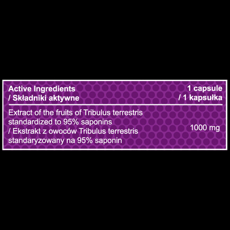 Real Pharm TRIBULUS Testo UP Libido Booster testosteronu 60kaps