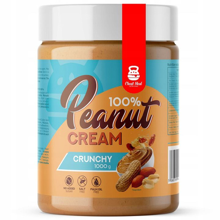 Cheat Meal Peanut Cream 1000g Crunchy