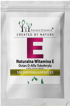 FOREST Vitamin Witamina E 400IU / 294mg 100 soft gel