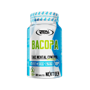 Real Pharm Bacopa Wsparcie koncentracji  90tabl