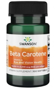 Swanson Beta Caroten 10.000IU 100kaps