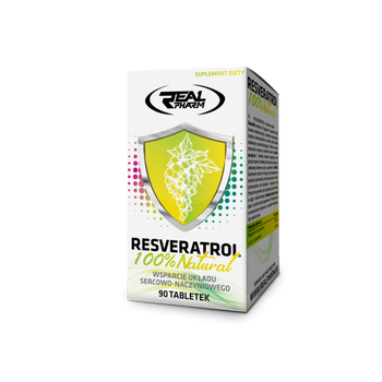 Real Pharm RESVERATROL  Antyoksydant 90tab