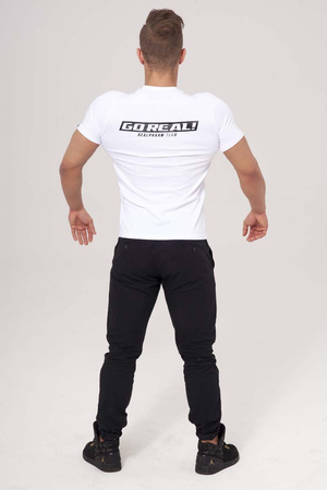 Real Wear T-shirt "Sztanga" Biały