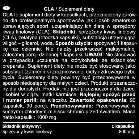 Real Pharm CLA Kwas linolowy 90kaps