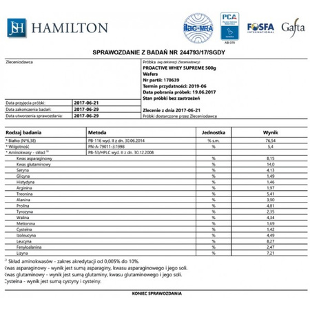 BIAŁKO PROACTIVE WHEY INSTANT 700G NATURAL