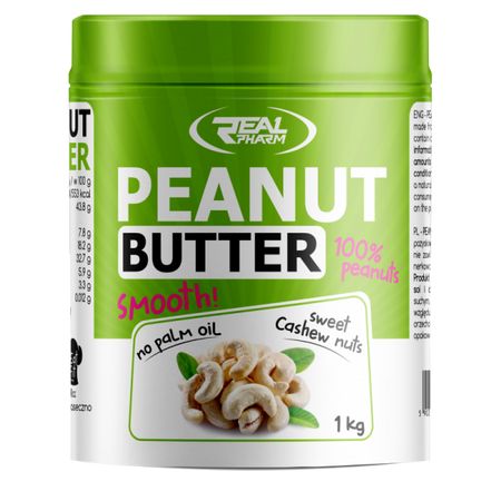 Real Pharm - Masło z orzechów nerkowca cashew 1000g