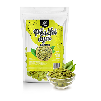 Real Foods - Pestki Dyni Snow White 1000g