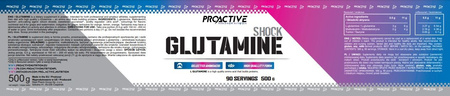 Proactive Glutamina Glutamine LOAD 500g Watermelon
