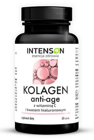 Intenson - Kolagen + Hialuron + wit. C 60tab