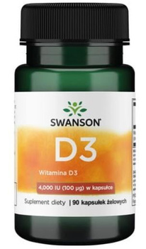 Swanson D3 4000IU 90kaps
