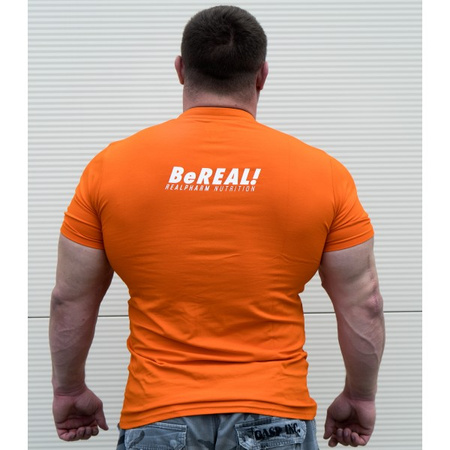 T-SHIRT ALPHA POMARAŃCZOWY