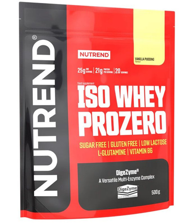 Nutrend Iso Whey ProZero 500g