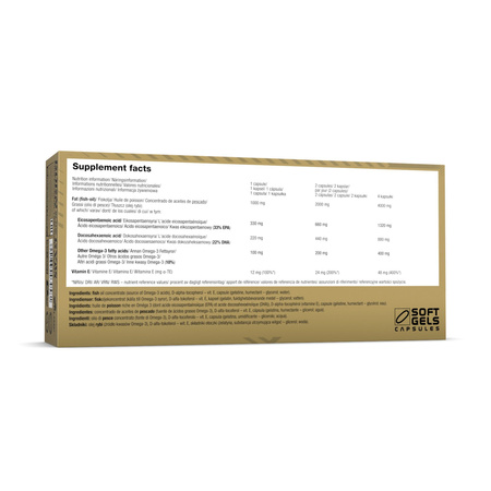 Olimp Gold Omega3 Sport Edition - 120 kaps.