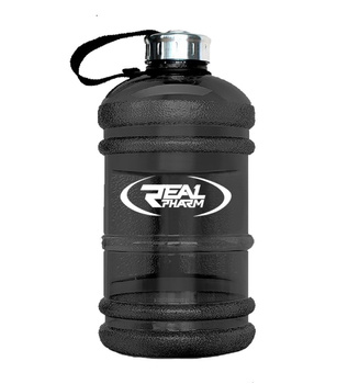 REAL PHARM BUTLA NA WODĘ BIDON 1/2 GALON 1,89 L BLACK