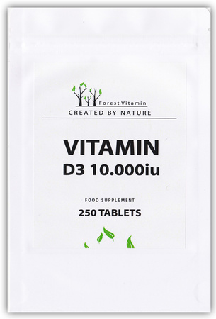 FOREST Vitamin D3 10.000IU 250tab.