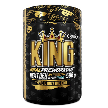 REAL PHARM KING PREWORKOUT PRZEDTRENINGÓWKA 500g Mango-marakuja