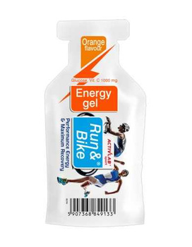 Activlab Run and Bike Energy Gel 40g Pomarańcza