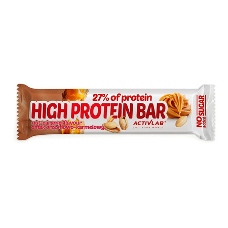Activlab High Protein Bar 49g Arachidowo - Karmelowy