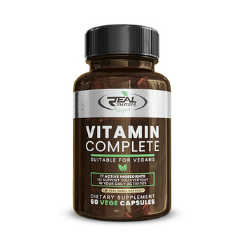 Real Pharm Vegan Vitamin Complete Kompleks Witamin 60 caps