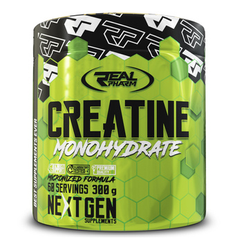 Real Pharm Kreatyna Creatine 300g Cactus Orange