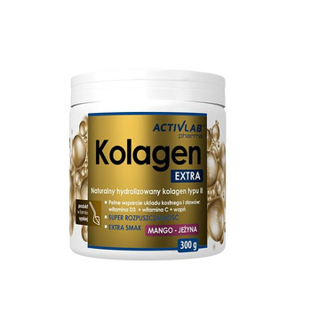 Activlab Kolagen Extra 300g Malina - Truskawka
