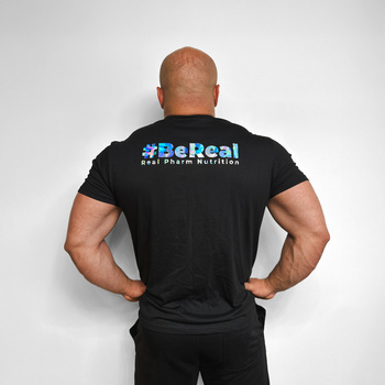 Real Pharm T-shirt Black Holo M