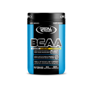 Real Pharm BCAA Aminokwasy 1100mg 300 caps
