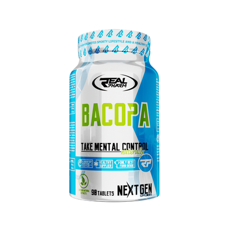 Real Pharm Bacopa Wsparcie koncentracji 90tabl