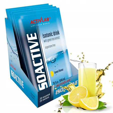 ActivLab Iso Active - 1 sasz Czarna Porzeczka Jabłko