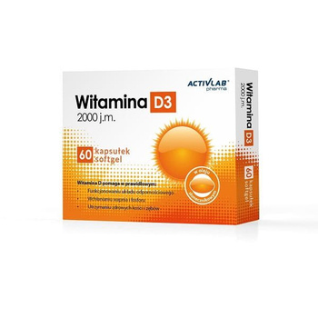 Activlab Witamina D3 2000 60 kaps