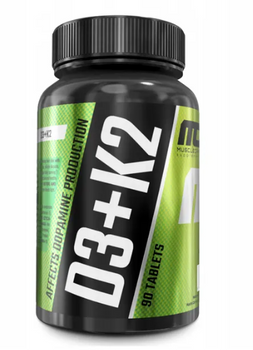 Muscle Care D3+K2 90 tabletek