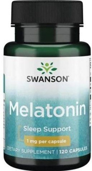 Swanson Melatonina 1mg 120 kaps