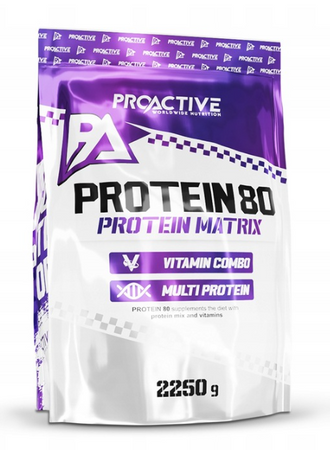 ProActive Protein 80 Białko 2250g Dubai Chocolate