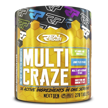 Real Pharm Multi Craze - 270 tab