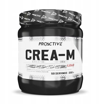 ProActive Crea-M LOAD Kreatyna monohydrat Creatine monohydrate 250g MANGO