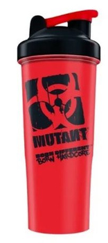 MUTANT shaker 900ml czerwony