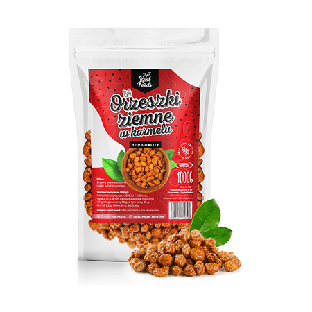 Real Foods - Orzeszki w karmelu 1000g